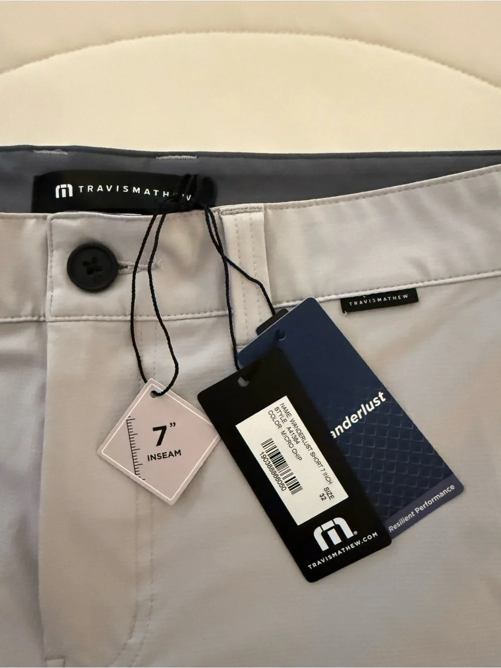 Travis Mathew Wanderlust Short 7” Size 32